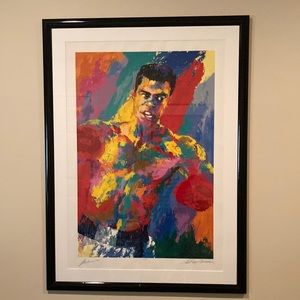 Leroy Neiman/Muhammad Ali Signed Lithograph